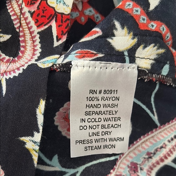 Phil Boho 100% Rayon Wide Leg Pants (3X) - Picture 7 of 9